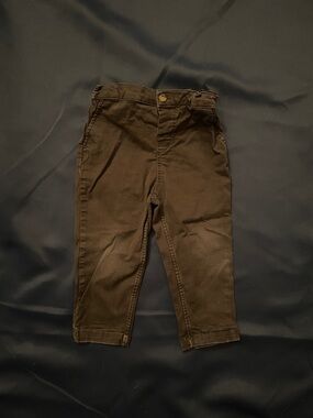 H&M 18 mo black pants, well worn